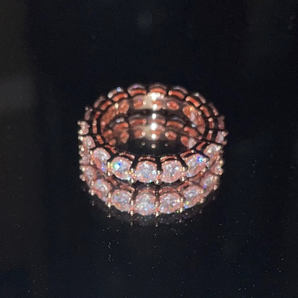 Jewelry - Waterproof & Tarnish Proof Rose Gold Diamond Ring
